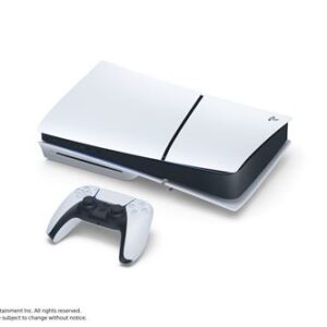 Console Sony PS5 Slim Edition Standard Blanc et Noir – Image 2