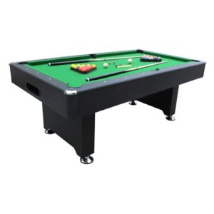 PLAY4FUN Billard Américain convertible Table dinatoire - 212 x 118 x 86 cm - Retour de boules automatique et Accessoires inclus – Image 3