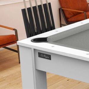 Table de Billard Arizona 7 Pieds Convertible en Table à Manger De Faugères Blanc – Image 5