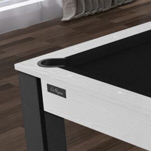 Table de Billard Texas 6 Pieds Convertible en Table à Manger pour 6 De Faugères Blanc / – Image 4